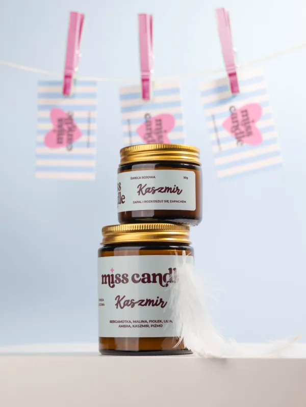 Świeca sojowa Kaszmir