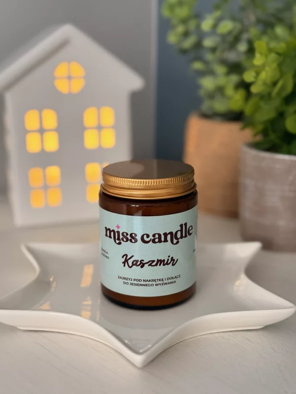 Świeca sojowa Kaszmir
