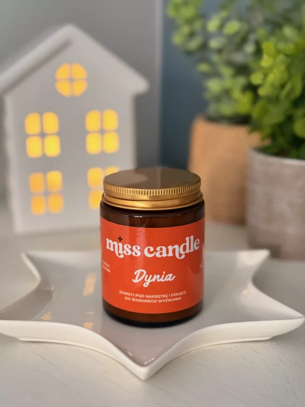 Świeca sojowa Dynia