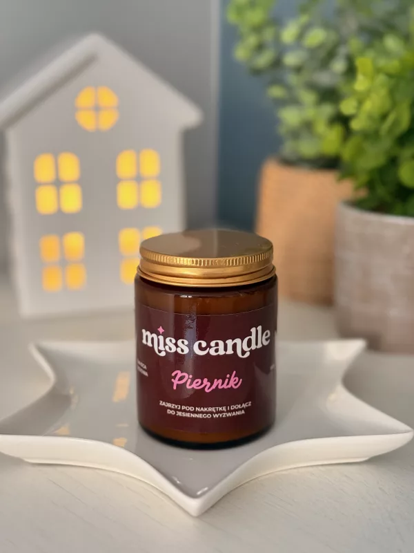 Świeca sojowa Piernik