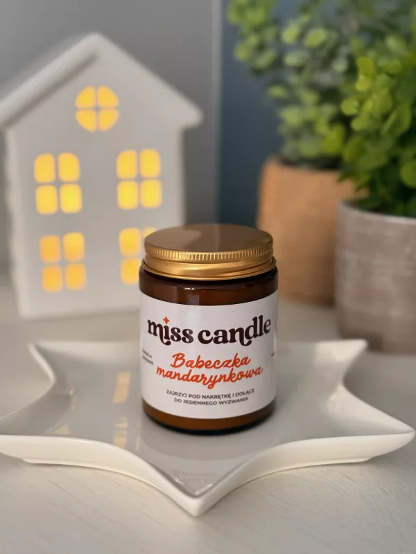 Świeca sojowa Babeczka mandarynkowa