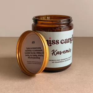Świeca sojowa Kaszmir