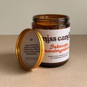Świeca sojowa Babeczka mandarynkowa
