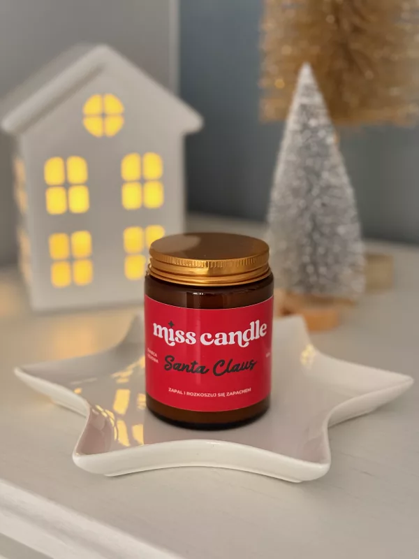 Świeca sojowa Santa Claus