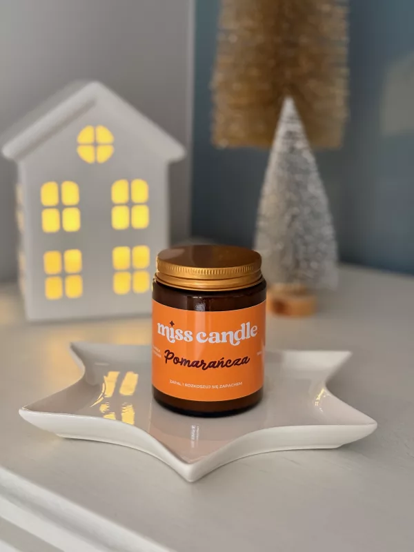 Świeca sojowa Pomarańcza