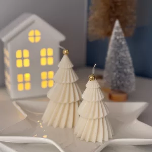 Świeca sojowa Choinka wirująca