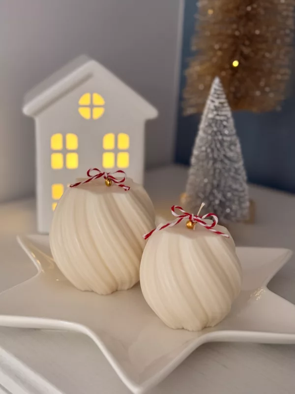 Świeca sojowa Zawijana