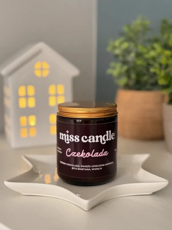 Świeca sojowa Czekolada