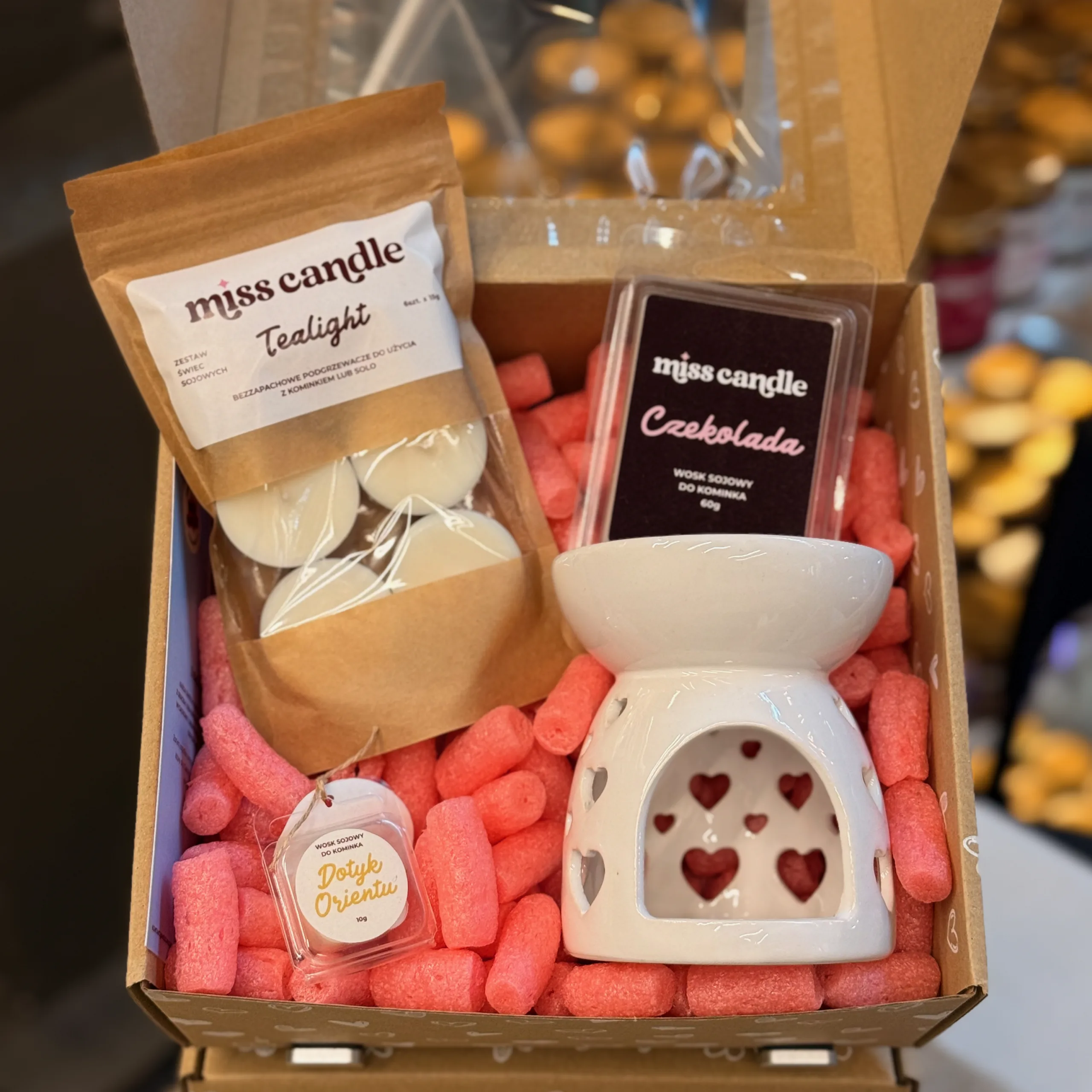 Zestaw "Domowy kominek"