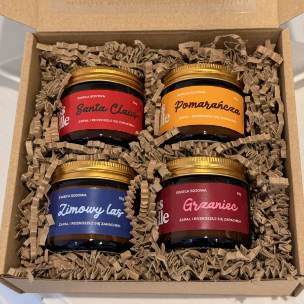 Mini świece sojowe - stwórz swój zestaw