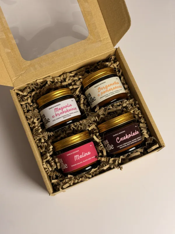 Mini świece sojowe - stwórz swój zestaw