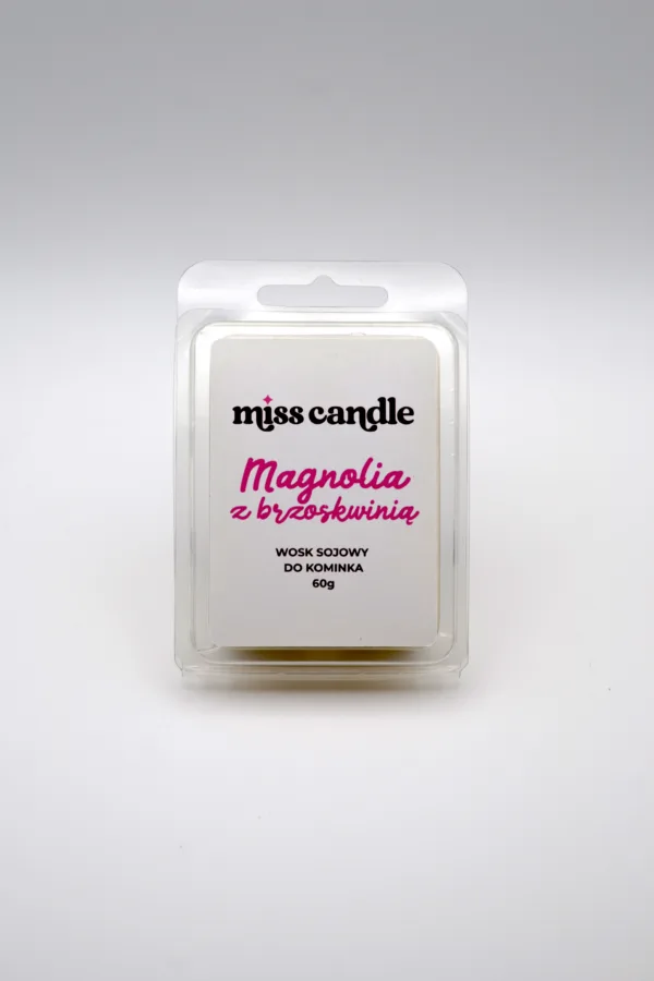 Wosk zapachowy Magnolia z brzoskwinią