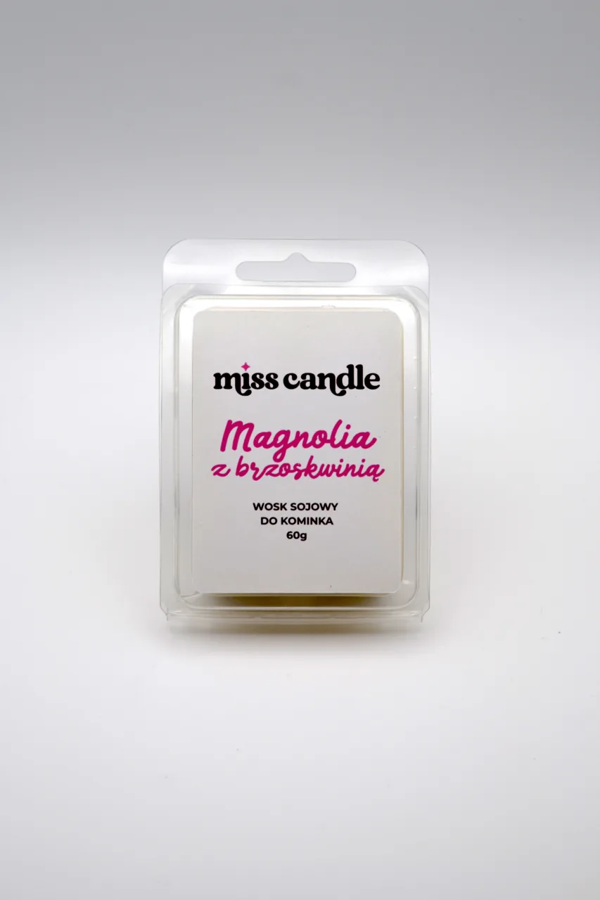Wosk zapachowy Magnolia z brzoskwinią