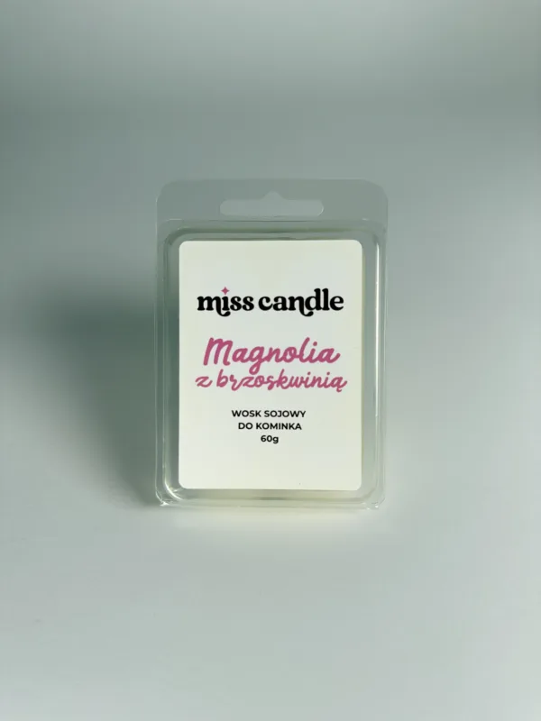 Wosk zapachowy Magnolia z brzoskwinią